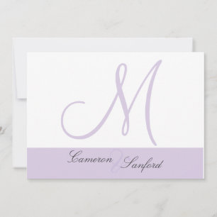 Convites de Casamento Personalizados Monograma/ li