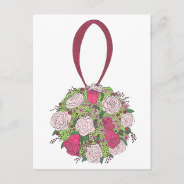 Convites de casamento Rose Floral Ball para guarda