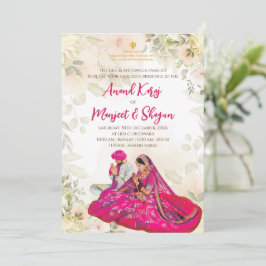 convites de casamento Sikh & Anand Karaj