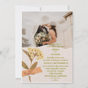 convites de casamento simples que expressam