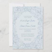 Convites de Casamento Spring Whimsy
