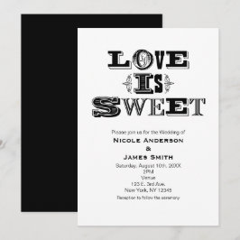 CONVITES DE CASAMENTO VINTAGE MODERNO O AMOR É DOC
