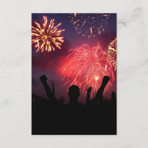 Convites de Celebração do Fireworks
