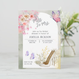 Convites de chá de panela brancos e Dourados de aq