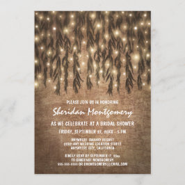 Convites de chá de panela de árvores selvagens