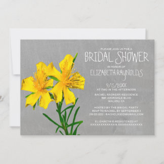 Convites de chá de panela de hipericão