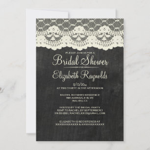 Convites de chá de panela de Slate do País