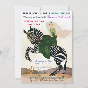 Convites de chá de panela Exóticos Divertidos