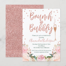 Convites de chá de panela Incorporáveis de Brunch