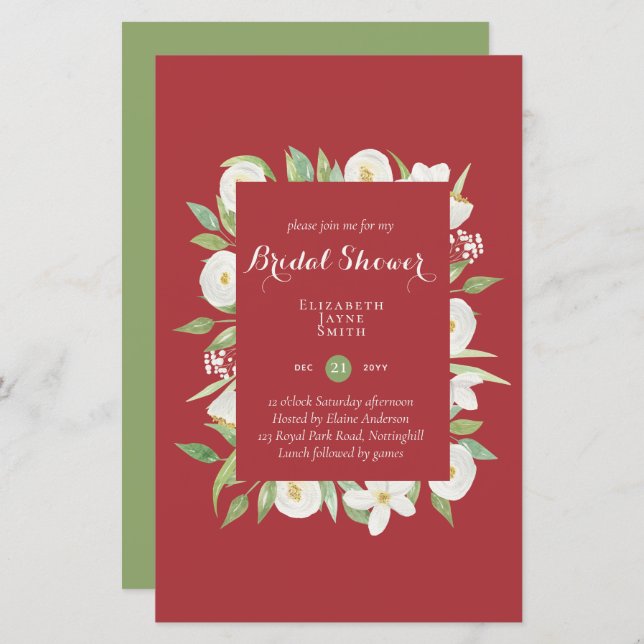 CONVITES DE CHÁ DE PANELA ORÇAMENTAIS Cores Person (Frente/Verso)