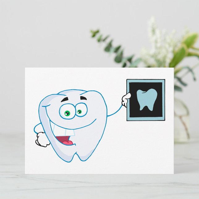 Convites de Dente Branco Feliz (Criador carregado)