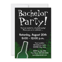 Convites de despedida de solteiro | Convites perso