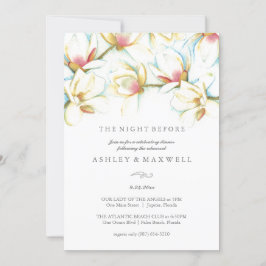 Convites de ensaio Magnolia Branca por Aquarela