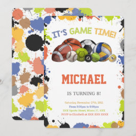 Convites de Esporte All Star