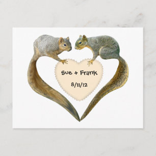 Convites de Esquilos Amorosos