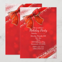 Convites de Férias para Qualquer Evento com Laço V