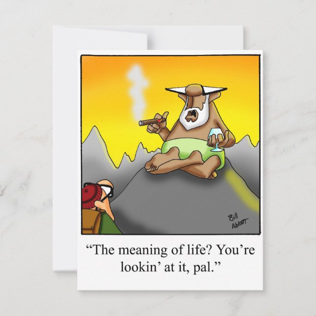 Convites de Festa de Charuto Engraçados (Frente)