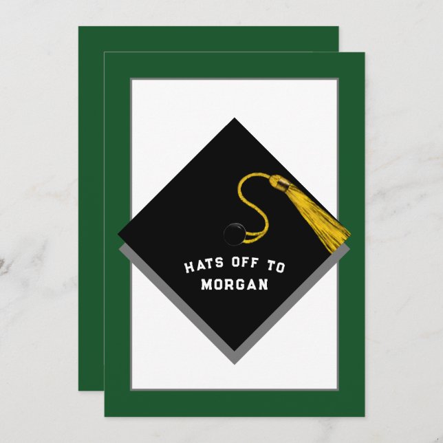 Convites de Festa de Formatura  (Frente/Verso)