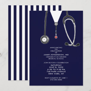 Convites de Festa de Formatura de Médico
