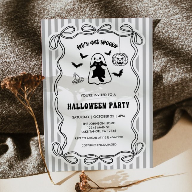 Convites de Festa de Halloween (Criador carregado)