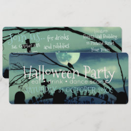 Convites de Festa de Halloween do Quirky