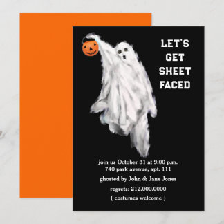 Convites de festa de Halloween para adultos