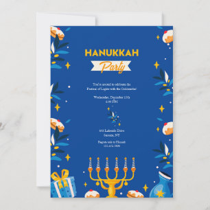 Convites de Festa de Hanukkah