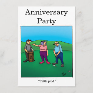 Convites de Festa de Humor de Aniversário "Óculos