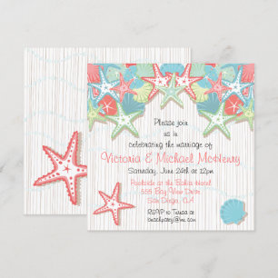 Convites de festa de recepção de casamento pós-cas