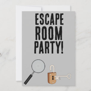 Convites de Festa Personalizados para QUARTO DE FU