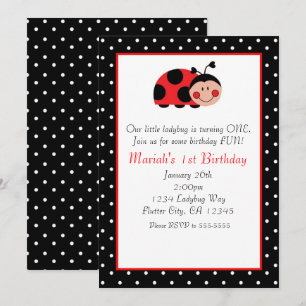 Convites de Festa Vermelhos e Pretos Joia de Bolin