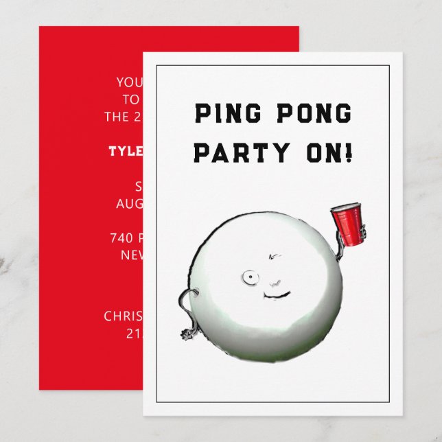 Convites de festas aniversário de 21 anos (Frente/Verso)