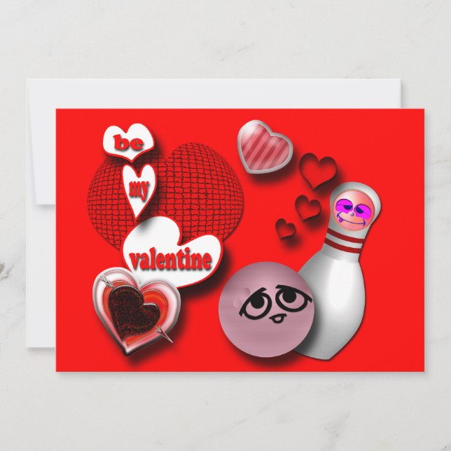 Convites de festas Boliches (Frente)