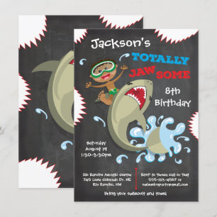 Convites de festas da piscina do aniversário do