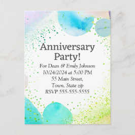 Convites de festas de aniversário