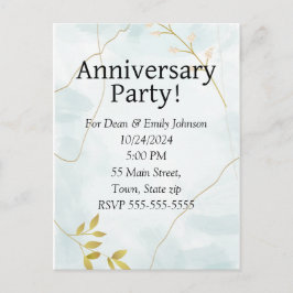 Convites de festas de aniversário