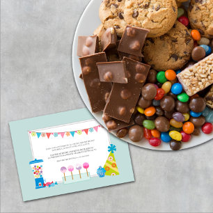 Convites de festas de aniversário de criança {Buff