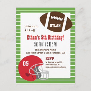 Convites de festas de Aniversário de criança de fu