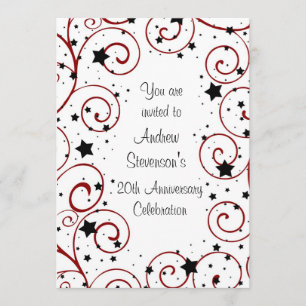 Convites de festas de Aniversário do Funcionário