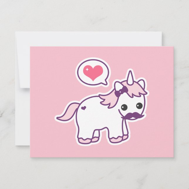 Convites de festas de aniversários cor-de-rosa do  (Frente)