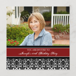 Convites de festas de aniversários da foto
