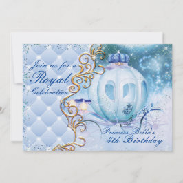 Convites de festas de aniversários da Princesa Rea