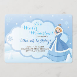 Convites de festas de aniversários da Wonderland d