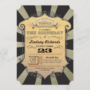 convites de festas de aniversários de carnaval de 