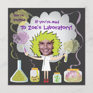 Convites de festas de aniversários loucos do