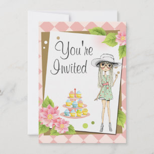 Convites de festas de aniversários na moda