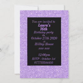 Convites de festas de aniversários personalizados 