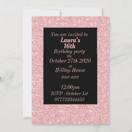 Convites de festas de aniversários personalizados 