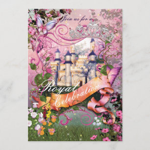 Convites de festas de aniversários reais da