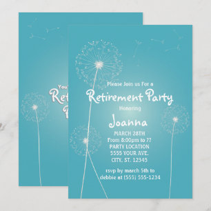 Convites de festas de Aposentadoria, Dandelion Tea